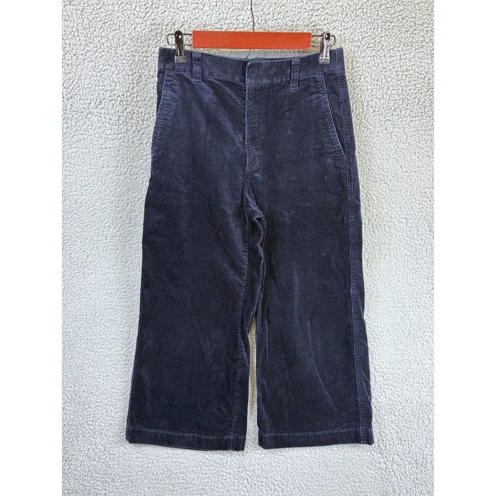 Uniqlo Comptoir Des Cotonniers Wide Leg Corduroy Pants Womens S Blue Casual